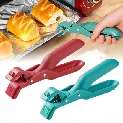 2PCS Anti-Scald Plate Gripper Tongs for Hot Dishes