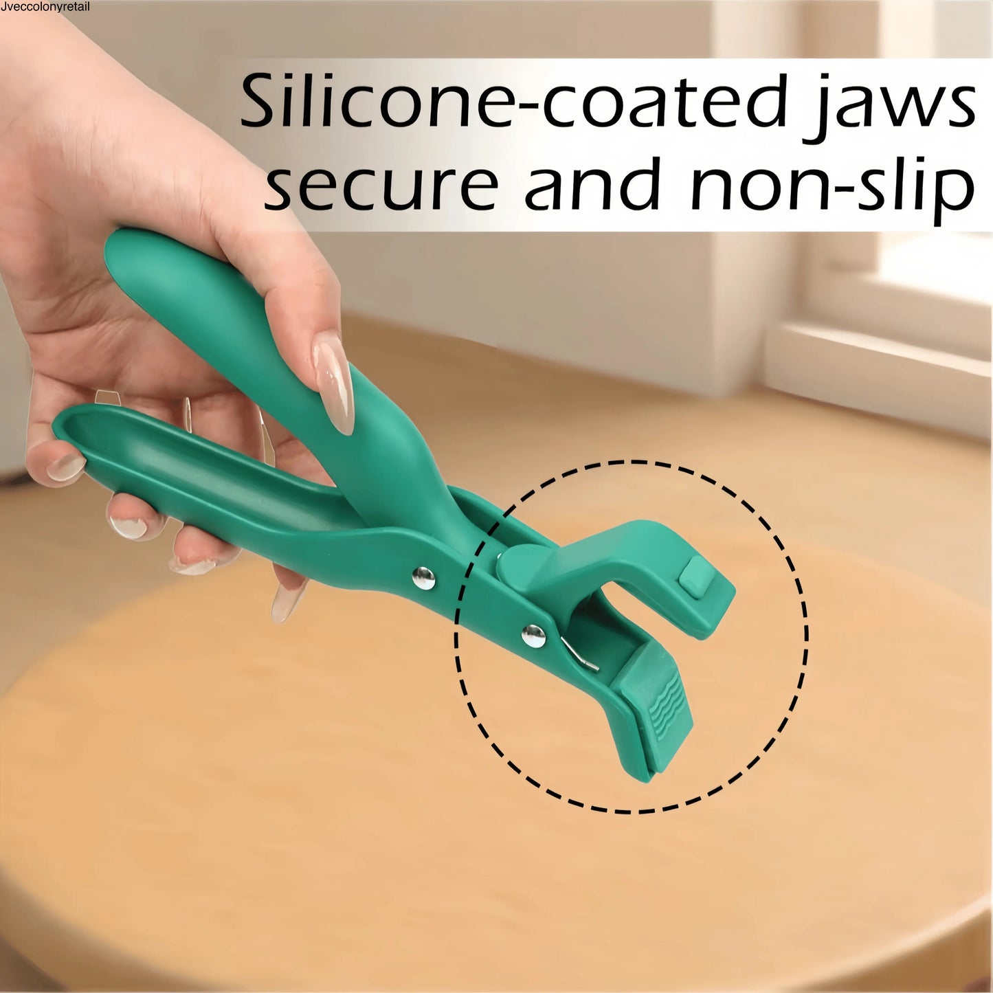 2PCS Anti-Scald Plate Gripper Tongs for Hot Dishes